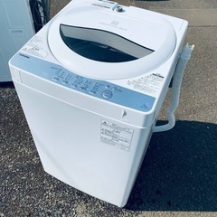 ♦️TOSHIBA電気洗濯機  【2018年製 】AW-5G6