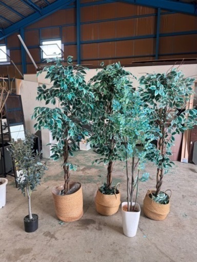 決まりました☆造花☆インテリアに☆格安☆中古☆配達相談可能☆早い者勝ち新生活に♪