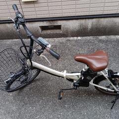 【商談中】電動アシスト自転車 折りたたみ電動アシスト自転車