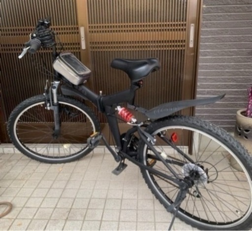 18段変速　折りたたみ自転車  マウンテンバイク