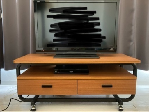 テレビ台、テレビ、DVDデッキ3点セット