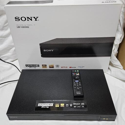 SONY UBP-X800M2 Ultra HD Blu-ray/DVD Player ブルーレイプレーヤー  ほぼ使ってません！