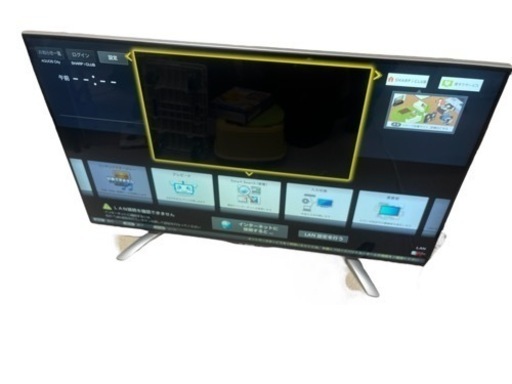 SHARP シャープ 4K液晶テレビ 50インチ LC-50U30 2016年製 リモコン不足