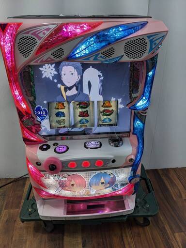 DAITO 大都技研 S Re:ゼロから始める異世界生活  家庭用電源 パチスロ スロット ドアキー設定キー有り メダル不要機