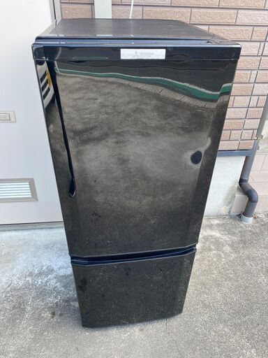 【決まりました】【糸島市限定 送料無料】三菱電機 MITSUBISHI ELECTRIC MR-P15A-B  冷蔵庫 146L サファイアブラック #0319-0-1