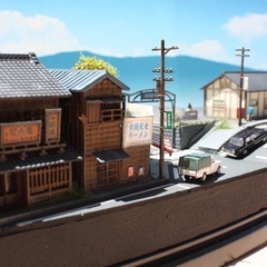 Nゲージ ジオラマ 「幸堤駅」 ジオコレ ストラクチャー 鉄道模型