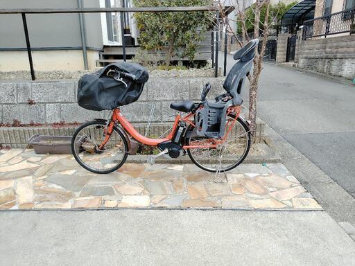 マルイシ電動アシスト自転車3人乗り