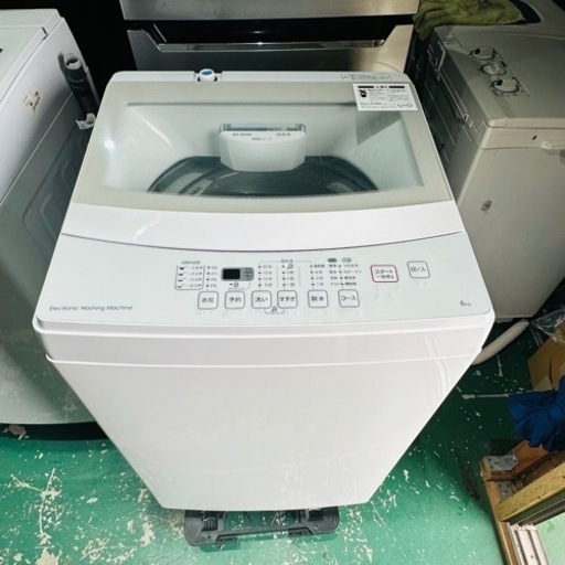 洗濯機 ニトリ 2019年製 6kg