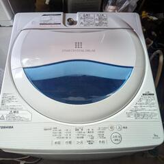 商談中【東芝】洗濯機 5kg AW-5G5 【TOSHIBA】 洗濯機