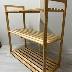 木製　シェルフ　棚　家具