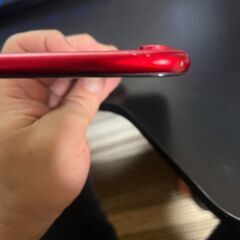 お話中)iPhone XR 64GB SIMロック解除済☆レッド バッテリー交換済み