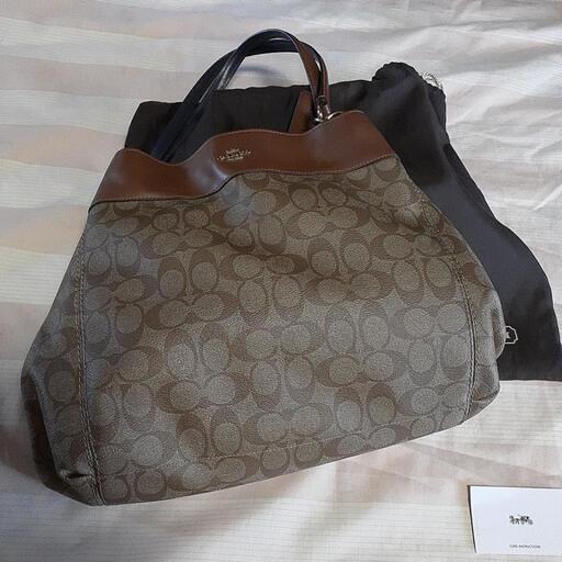 コーチ　ハンドバッグ　美品