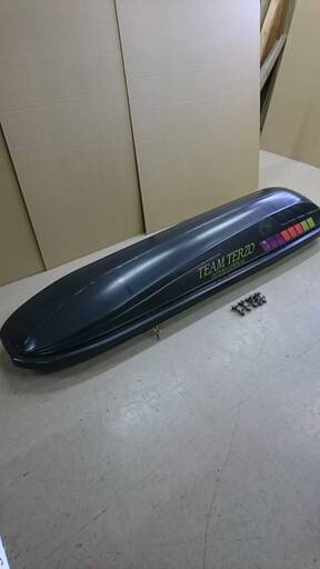 楽天市場】ルーフボックス 400L 約157×38×80cm Sサイズ ブラック