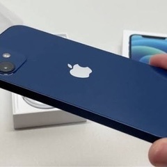 iPhone12 ブルー　傷あり、汚れあり、スピーカー壊れてます