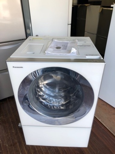 福岡市内配送設置無料　パナソニック Panasonic NA-VG1100L-P [ななめドラム洗濯乾燥機 Cuble(キューブル) 10kg/3kg乾燥付き 左開き ナノイー搭載 ピンクゴールド]