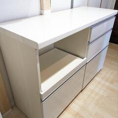 特価】パモウナ食器棚 120cm