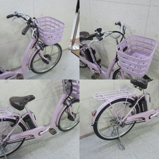 BRIDGESTONE フロンティア ラクット FK4B40 電動アシスト自転車 2019年モデル 前かご付き BRIDGESTONE フロンティア ラクット FK4B40 電動アシスト自転車 2019年