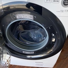 福岡市内配送設置無料 2021年式 シャープ SHARP ES-S7F-WL [ドラム式