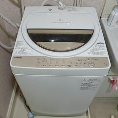【取引中】東芝 洗濯機　AW-6G8(W)