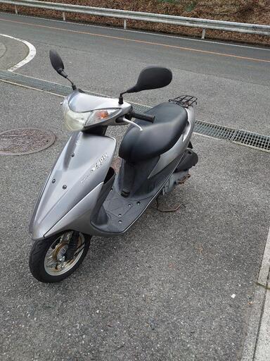 滋賀県 スズキ アドレスV50 実働車 新品バッテリー付き （走行距離3390キロ）