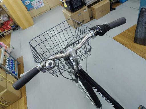 J585☆状態良し☆軽快自転車☆JACKSON☆6段☆LEDオート☆27型 (買取 