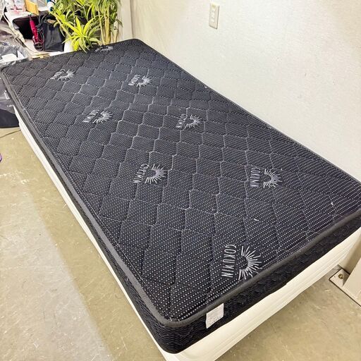 16498  【ベッドフレームと合わせて購入で半額！！】GOKUMIN ボンネルシングルマットレス   ◆大阪市内・東大阪市他 5,000円以上ご購入で無料配達いたします！◆ ※京都・高槻・枚方方面◆神戸・西宮・尼崎方面◆奈良方面、大阪南部方面　それぞれ条件付き無料配送あり！