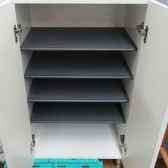R068 NITORI シューズボックス サンレモ、28足収納可能、幅75cm Used 