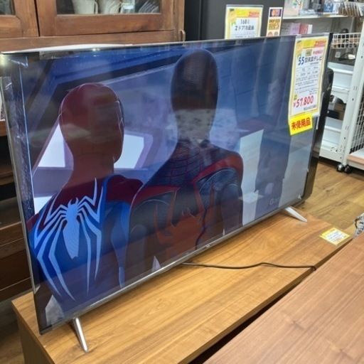 未使用 2023年製  4K 55インチ 液晶テレビ TCL  スマートTV  Youtube  エキスパート藤沢辻堂店