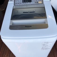 北九州市内配送無料　保証付き　パナソニック Panasonic NA-FA80H2-N [全自動洗濯機（8.0kg） 即効泡洗浄 エコナビ シャンパン]