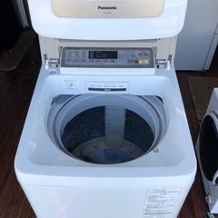 北九州市内配送無料　保証付き　パナソニック Panasonic NA-FA80H2-N [全自動洗濯機（8.0kg） 即効泡洗浄 エコナビ シャンパン]