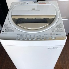 北九州市内配送無料 保証付き 東芝 TOSHIBA AW-6G2(W) [全自動洗濯機（