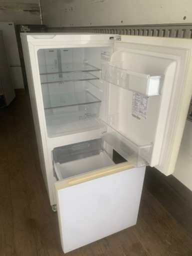福岡市内配送無料 HR-G13A-W 冷蔵庫 ホワイト [2ドア /右開きタイプ /134L]