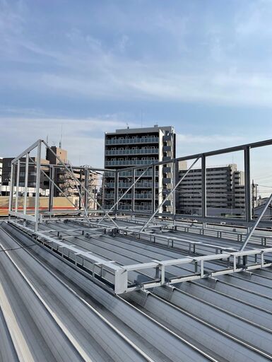 屋外広告塔看板サイン　基礎　店舗事務所　屋上　V屋根　波板 屋外広告塔看板サイン 基礎 店舗事務所 屋上 V屋根 波板