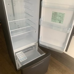 福岡市内配送設置無料　2021年式　パナソニック Panasonic NR-B17DW-T [パーソナル冷蔵庫 168L 右開き 2ドア マットビターブラウン]