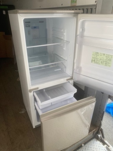 福岡市内配送設置無料 シャープ SHARP SJ-PD14Y-N [小型冷蔵庫] - 冷蔵庫 