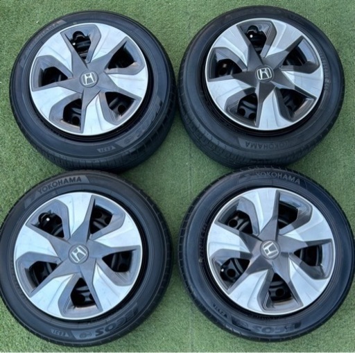 4月2日　お取引終了　バリ溝　175 65 r15 ヨコハマタイヤ　ホンダ純正ホイール　４本セット