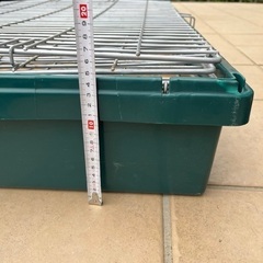 アイリスオーヤマ　ペットケージ　折りたたみ　中古