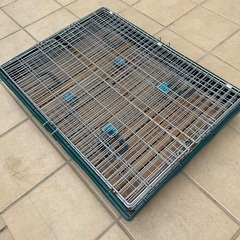 アイリスオーヤマ　ペットケージ　折りたたみ　中古