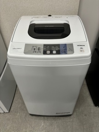 ⭐︎激安⭐︎HITACHI 2018年製 5.0kg 洗濯機家電 生活家電 洗濯機