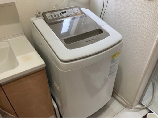 縦型洗濯機　8kg  パナソニック NA-FD80H3