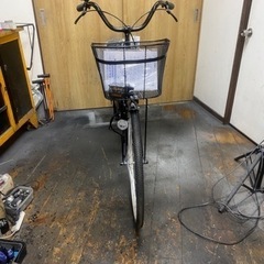 24年モデル　新車　サカイサイクル　26インチ　LEDダイナモライト　ブラック