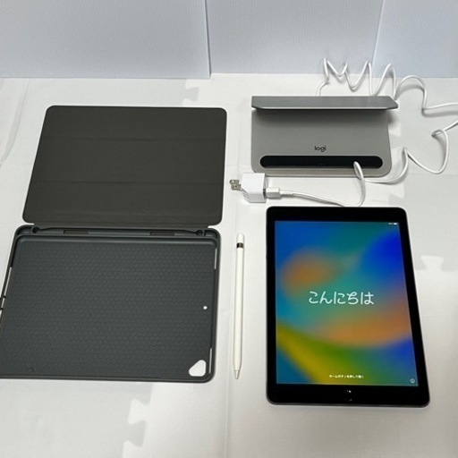 【値下げ】【4点セット】iPadPro 9.7インチ\u0026ApplePencil\u0026ケース\u0026充電スタンド