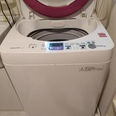 【0円】SHARP洗濯機 2014年製