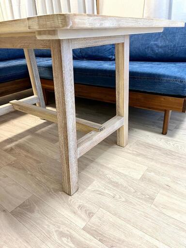 【値下げ】unico マノア MANOA ダイニングテーブル　幅120 値下げ】廃盤unico MANOA(マノア) ダイニングテーブル W1200 【公式