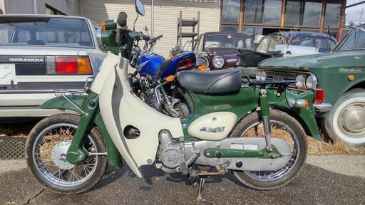 ホンダ　リトルカブ　1999年　セル付４速　３オーナー実走行１５９０５ｋｍ　実動良好乗って帰れます。佐久市から