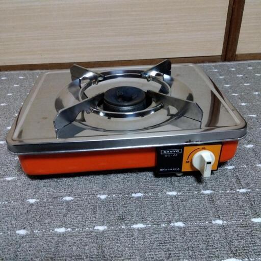 【美品】SANYO  ガステーブル(一口タイプ)
