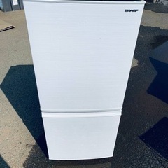 シャープ ノンフロン冷凍冷蔵庫 SJ-D14F-W