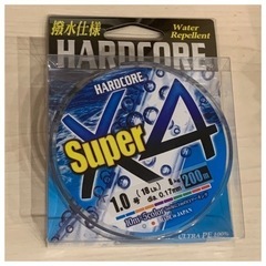 PEライン【1.0号】HARDCORE Super X4