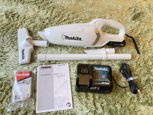 マキタ  makita 充電式クリーナ  CL107FD　バッテリー セット