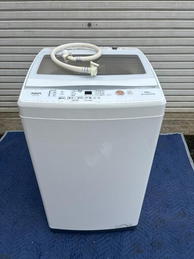 美品★AQUA★洗濯機★AQW-P7M★2022年★7kg★大容量